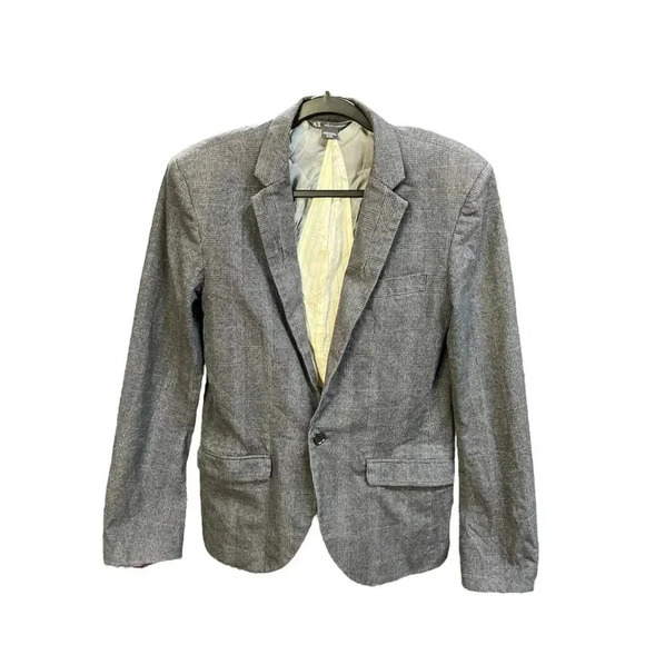 Armani Exchange Plaid Blazer Size 38 Reg - Picture 1 of 8